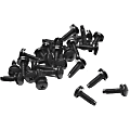 Sanus Component Series AV Rack Mount Screws - Pack of 25 - Black - Rack Screw - Truss - Black - 25 / Bag