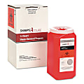 Sharps Assure Sharps Retrieval Program Containers, 1.5 qt, Plastic, Red 1 thumbnail image