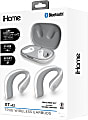 Bytech iHome XT 42 True Wireless Bluetooth In Ear Earbuds, White, HMAUBE238WT 1 thumbnail image