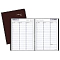 DayMinder® Weekly Appointment Book, 8" x 11", Burgundy, January to December 2018 (G52014-18)