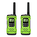 Motorola Solutions Talkabout 35 Mi. Waterproof 2-Way Radios, 7.8"H x 2.4"W x 1.5"D, Green, T600, Pack Of 2 Radios 1 thumbnail image
