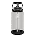 Takeya Motivational Tritan Straw Water Bottle, 64 Oz, Stormy Black 1 thumbnail image