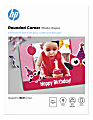 HP Advanced Rounded Corner Photo Paper, 5" x 7", 66 Lb, Pack Of 15 Sheets 1 thumbnail image