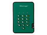 iStorage diskAshur² - Hard drive - encrypted - 500 GB - external (portable) - USB 3.1 Gen 1 - 5400 rpm - buffer: 8 MB - 256-bit AES, FIPS 197 - racing green - TAA Compliant 1 thumbnail image