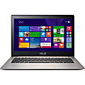 Asus ZENBOOK UX303LN-DB71T 13.3" Touchscreen LCD Ultrabook - Intel Core i7 (4th Gen) i7-4510U Dual-core (2 Core) 2 GHz - 12 GB DDR3L SDRAM - 256 GB SSD - Windows 8.1 64-bit - 3200 x 1800 - In-plane Switching (IPS) Technology - Smoky Brown 1 thumbnail image