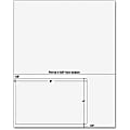 Sparco Laser SPR99591 Inkjet Print Integrated Label Form, 6" x 4", White, Pack Of 250 1 thumbnail image