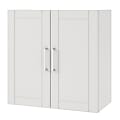 Ameriwood™ Home Callahan 24" Wall Cabinet, 2 Shelves, White