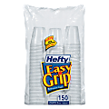 Hefty® Easy Grip Bathroom Water Cups, 3 Oz., White, Box Of 150
