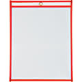 Partners Brand Job Ticket Holders, 9" x 12", Neon Orange, Pack Of 15 1 thumbnail image