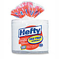 Hefty® Soak-Proof 8 7/8" Plates, White, Pack Of 100, 6 Packs Per Case