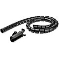 StarTech.com Management Sleeve Cable, 8.2', Black, 5737177 1 thumbnail image