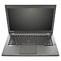 Lenovo ThinkPad T440 20B7005LUS 14" Touchscreen LCD Ultrabook - Intel Core i7 (4th Gen) i7-4600U Dual-core (2 Core) 2.10 GHz - 4 GB DDR3L SDRAM - 256 GB SSD - Windows 8.1 Pro 64-bit - 1600 x 900 - Black 1 thumbnail image