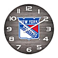 Imperial NHL Weathered Wall Clock, 16”, New York Rangers