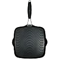 Starfrit® Cast Aluminum Nonstick Grill Pan With Foldable Handle, 10” x 10”, Black 1 thumbnail image