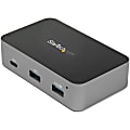 StarTech.com 3-Port USB-C Hub with LAN Port - 10 Gbps - 2x USB-A & 1x USB-C - Powered - 1m (3.3ft) 1 thumbnail image