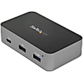 StarTech.com 3-Port USB-C Hub with LAN Port - 10 Gbps - 2x USB-A & 1x USB-C - Powered - 1m (3.3ft)