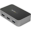 StarTech.com 4 Port USB C Hub with Power Adapter, USB 3.1/3.2 Gen 2 (10Gbps), 4x USB Type A, Self Powered, Fast Charge Port, Mountable - 4-Port USB-C hub SuperSpeed 10Gbps USB 3.2/3.1 Gen 2