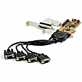 StarTech.com 8-Port PCI Express RS232 Serial Adapter Card, PEX8S1050LP 1 thumbnail image