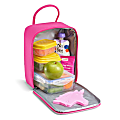 Fit & Fresh Connor Lunch Bag, 10”H x 4-1/2”W x 7-1/2”D, Pink 1 thumbnail image