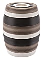 Zuo® Modern Tribal Steel Garden Seat, Brown 1 thumbnail image