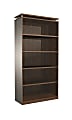 Alera SedinaAG Office Collection, 5-Shelf Bookcase, Espresso