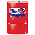 Tape Logic® Color Duct Tape, 3" Core, 3" x 180', Red, Case Of 3
