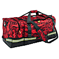 Ergodyne Arsenal 5008 Fire And Safety Gear Bag, 16"H x 15-1/2"W x 31"D, Digital Camo Red