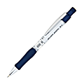 Pentel® Quick Dock™ Mechanical Pencil, 0.7mm, #2 Lead, Silver/Blue Barrel