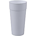 Genuine Joe 24 oz Foam Cups - 300 / Carton - White - Styrofoam - Hot Drink, Cold Drink