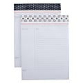 See Jane Work® Planner Pads For Padfolio/Portfolio, 8-1/2" x 11-3/4", White, Pack Of 2 Pads 1 thumbnail image