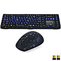 Delton M90/M44 Wireless Keyboard And Optical Mouse Combo, Black 1 thumbnail image