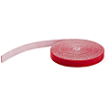 StarTech.com 50ft Hook and Loop Roll - Red - Cable Management (HKLP50RD) 1 thumbnail image