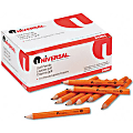 Universal Golf & Pew Pencil - Black Lead - #2 - Yellow Barrel - 1 Pack 1 thumbnail image