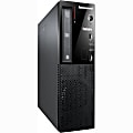 Lenovo ThinkCentre E73 10AU002QUS Desktop Computer - Intel Pentium G3220 3 GHz - 2 GB DDR3 SDRAM - 500 GB HDD - Windows 7 Professional 64-bit upgradable to Windows 8 Pro - Small Form Factor - Glossy Black 1 thumbnail image