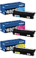 Brother® TN433 High-Yield Cyan, Magenta, Yellow Toner Cartridges, Pack Of 3, TN433CMY-OD