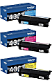 Brother® TN433 Cyan; Magenta; Yellow High Yield Toner Cartridges, Pack Of 3, TN433CMY-OD