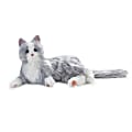 Joy For All® Companion Pet Cat Interactive Toy, 9-1/2", Gray/White 1 thumbnail image