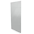 Ghent Aria Low-Profile Vertical Magnetic Glass Whiteboard, 120" x 48", Gray 1 thumbnail image