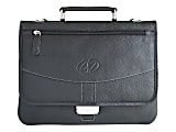 MacCase Premium - Briefcase for tablet / notebook - leather - black - 13" - for Apple 12.9-inch iPad Pro (1st generation, 2nd generation, 3rd generation, 4th generation, 5th generation)