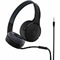 Belkin SOUNDFORM Mini Wired On-Ear Headphone for Kids - Stereo - Mini-phone (3.5mm) - Wired - Over-th - AUD004BTBK 1 thumbnail image