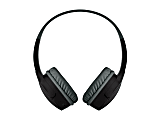 Belkin SOUNDFORM Mini Wired On-Ear Headphone for Kids - Stereo - Mini-phone (3.5mm) - Wired - Over-the-head - Binaural - Circumaural - 4 ft Cable - Black