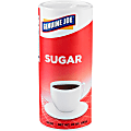 Genuine Joe 20 oz. Sugar Canister - Canister - 1.2 lb (20 oz) - Natural Sweetener - 24/Carton 1 thumbnail image