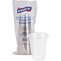 Genuine Joe 12 oz Clear Plastic Cups - 12 fl oz - Clear - Plastic - Cold Drink, Beverage - 25 / Pack 1 thumbnail image