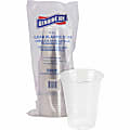 Genuine Joe 12 oz Clear Plastic Cups - 25 / Pack - Clear - Plastic - Cold Drink, Beverage