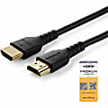 StarTech.com Premium High-Speed HDMI Cable With Ethernet, 3.3', RHDMM1MP