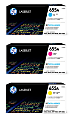 HP 655A 3-Color Cyan/Magenta/Yellow Toner Cartridges, Set Of 3 Cartridges, HP655ACMY-OD 1 thumbnail image