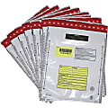 Nadex Coins Deposit Bags, 12x16, Opaque, 50 Pack - 12" Width x 16" Length - Peel & Seal Closure - Opaque - Film, Plastic - 50Pack - Cash, Coin - Recycled