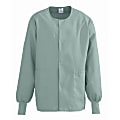 Medline ComfortEase™ Unisex Warm-Up Scrub Jacket, 4X, Royal Blue 1 thumbnail image
