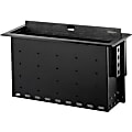 StarTech.com Dual-Module Conference Table Connectivity Box - Customizable - Add two connectivity modules of your choice old separately 1 thumbnail image
