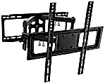 Mount-It! Full-Motion Wall Mount For 32 - 55" TVs, 11"H x 10"W x 2-1/8"D, Black